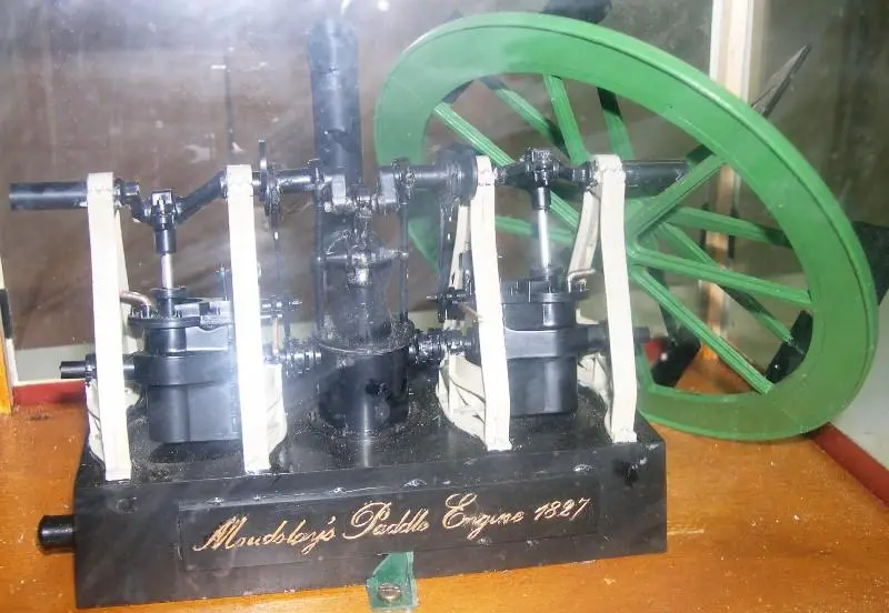 Model Maudslay's Paddle Engine 1827