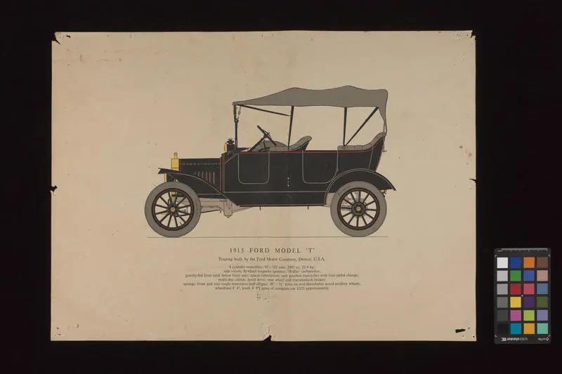 Antique and vintage cars : 1915 Ford model 'T'