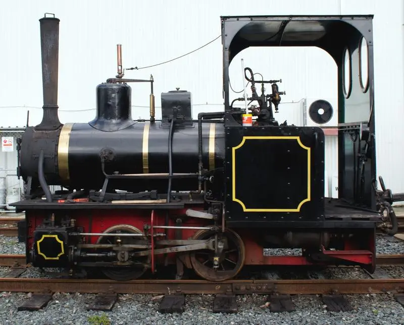 Steam Locomotive Bertha