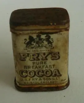 Container Fry's Pure Breakfast cocoa