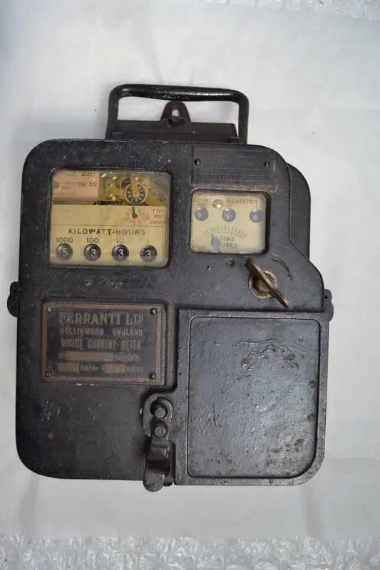 Coin Slot Meter Ferranti