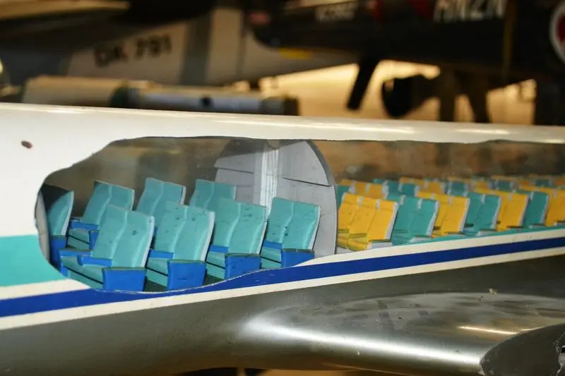 Model aeroplane Air New Zealand Douglas DC-8