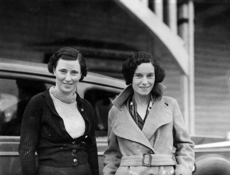 Sheila Keller and Jean Batten