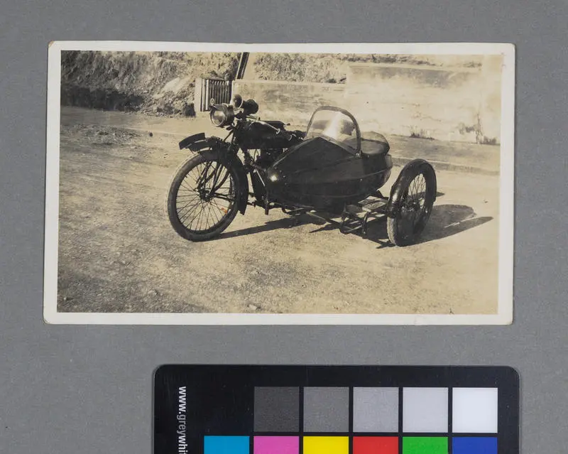 Indian motorcycle sidecar combination