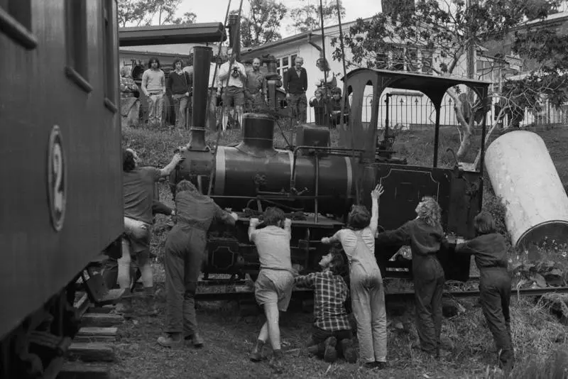 Photograph of Orenstein & Koppel locomotive