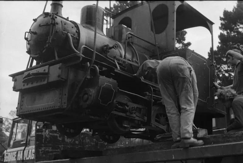 Photograph of Orenstein & Koppel locomotive