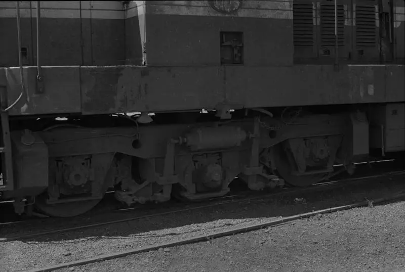 Photograph of bogie on DA 1408
