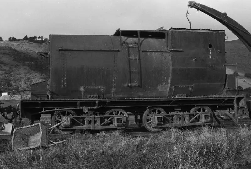 Photograph of AB locomotive tender