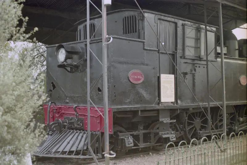 Photograph of locomotive WW 491