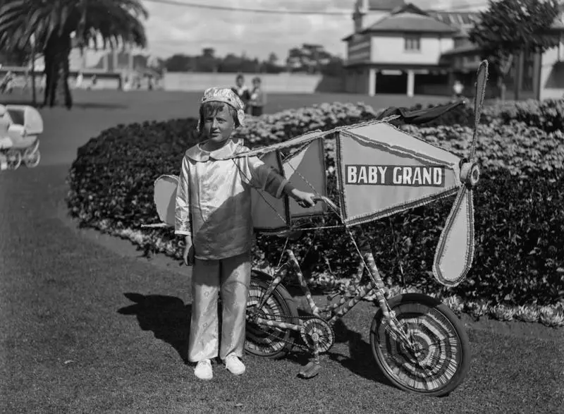 Boy dressed in costume