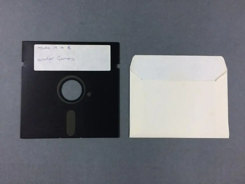 Floppy Disk Game: Winter Games