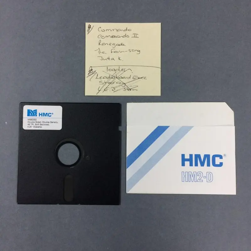 Floppy Disk Compilation of Games for Commodore 64