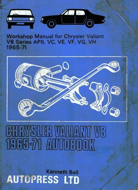 Chrysler Valiant V8 1965-71 autobook