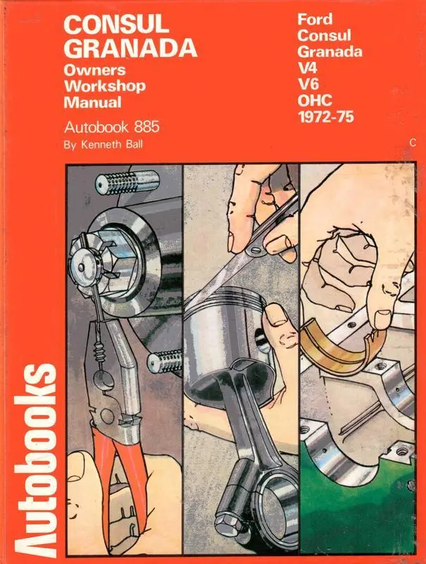 Ford Consul, Granada 1972-75 autobook owners workshop manual
