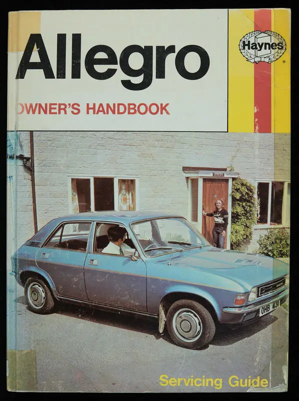 Austin Allegro all models from 1973, Mk 1 and Mk 2: Owners handbook/Servicing Guide