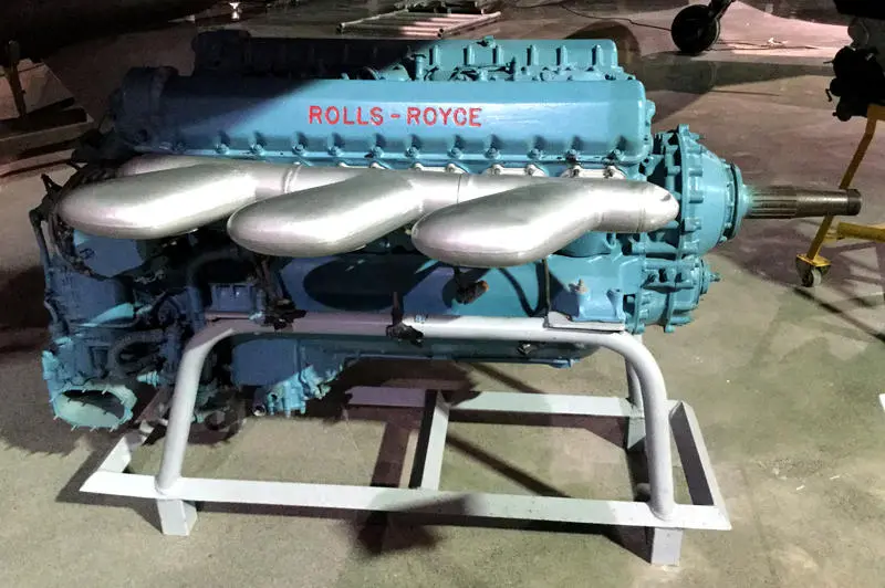 Aircraft Engine Rolls-Royce Merlin V12