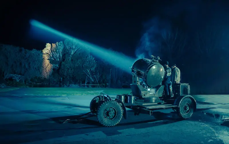 Searchlight 90cm HCD Mk III Searchlight with Fortress Mark V Projector