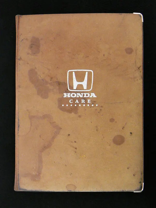 Honda Accord owner's manual