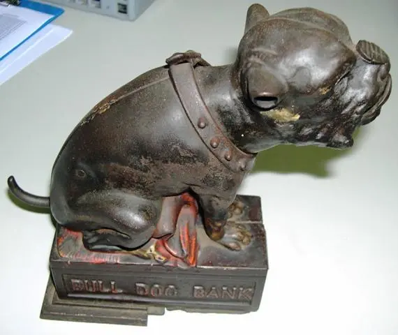 Money box Bull Dog Bank