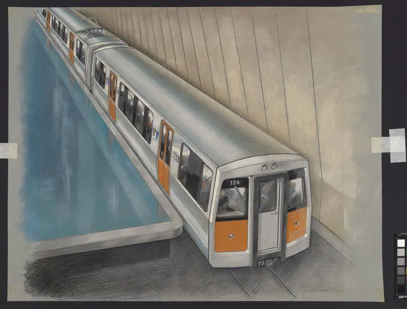 Auckland Rapid Transit: Concept for train 124 and passenger platform