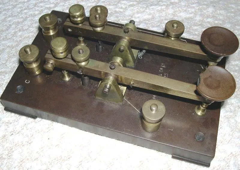 Submarine Cable Morse Telegraph Key