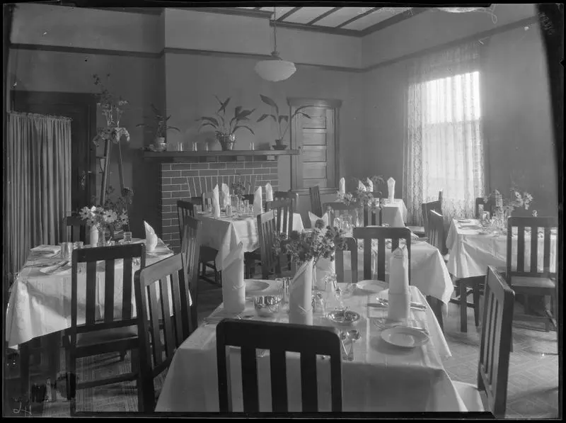 Jesmond House dining room, Hastings