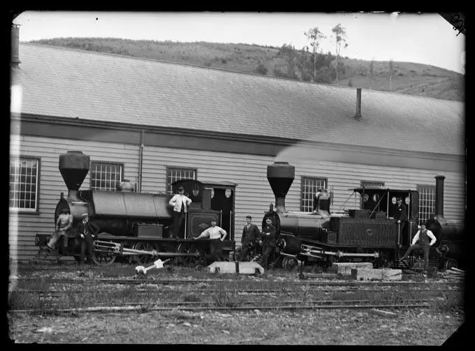 Railways, locomotives, St Vincent Street yard