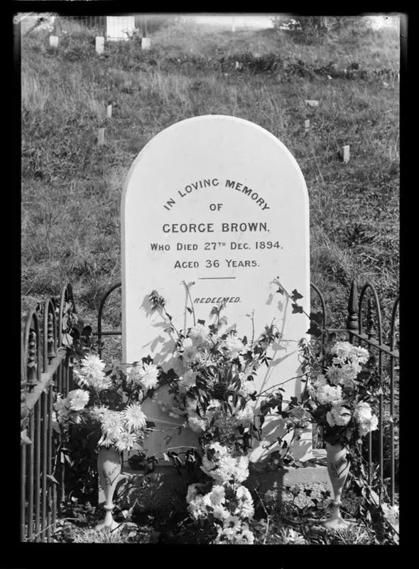 Tombstone, George Brown