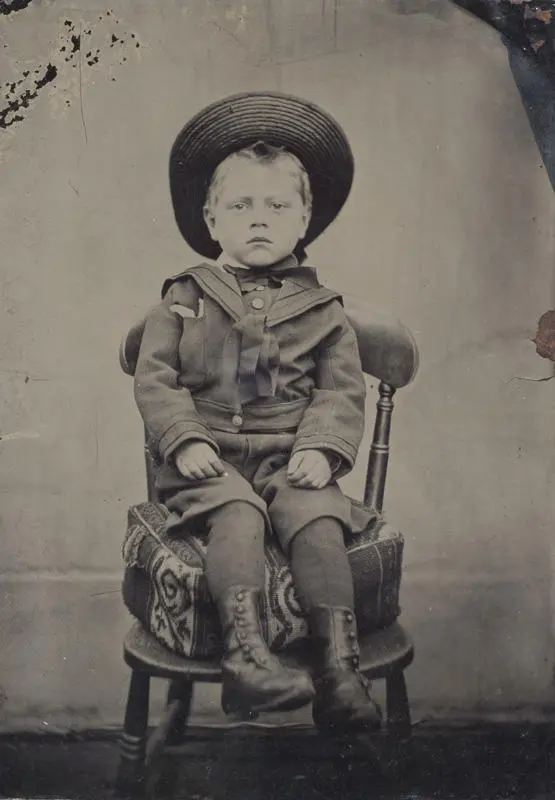 Unknown young boy