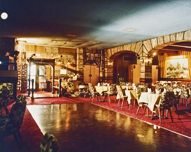Interior view of the City Gate restaurant