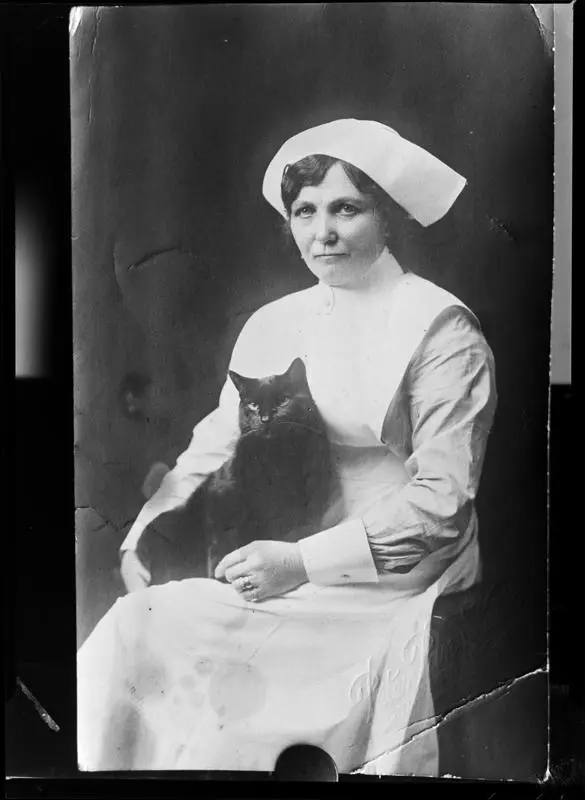 Rossina, Nurse & Cat