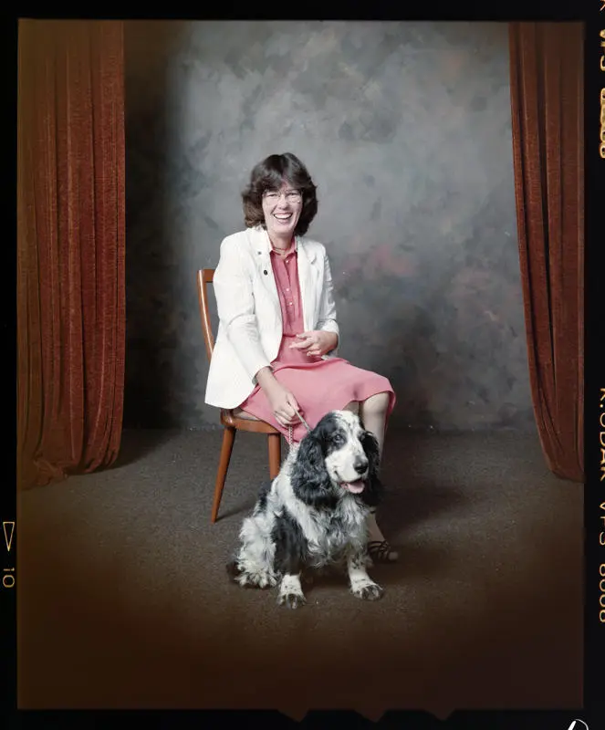 Benzie, Woman and Dog