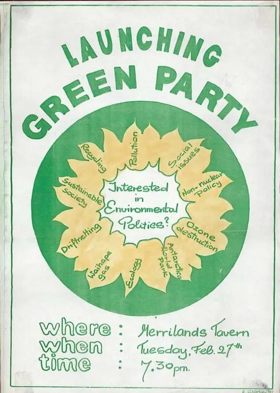 Launching Green Party [poster]