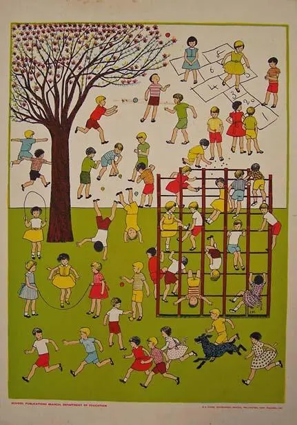 The School Playground [poster]