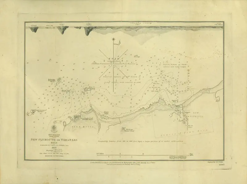 New Plymouth or Taranaki Road [hydrographic chart]