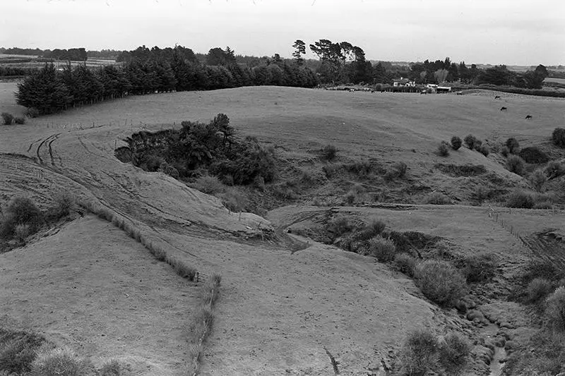 Farmland with house