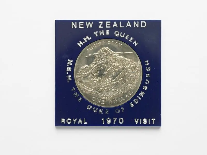 Commemorative coin - Royal visit 1970