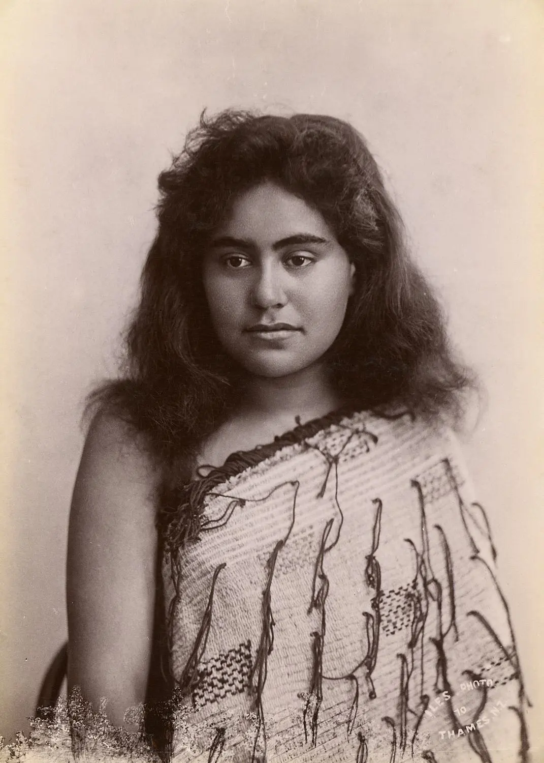 Maori woman, New Zealand, c.1893-1895