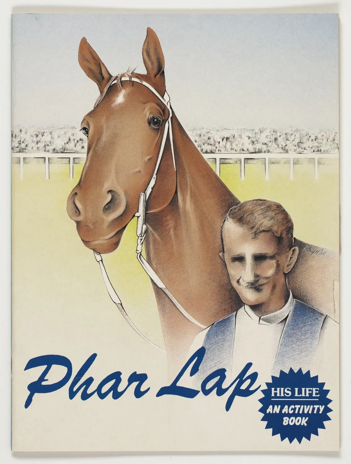 Booklet - 'Phar Lap His Life',  Activity Book, 1986