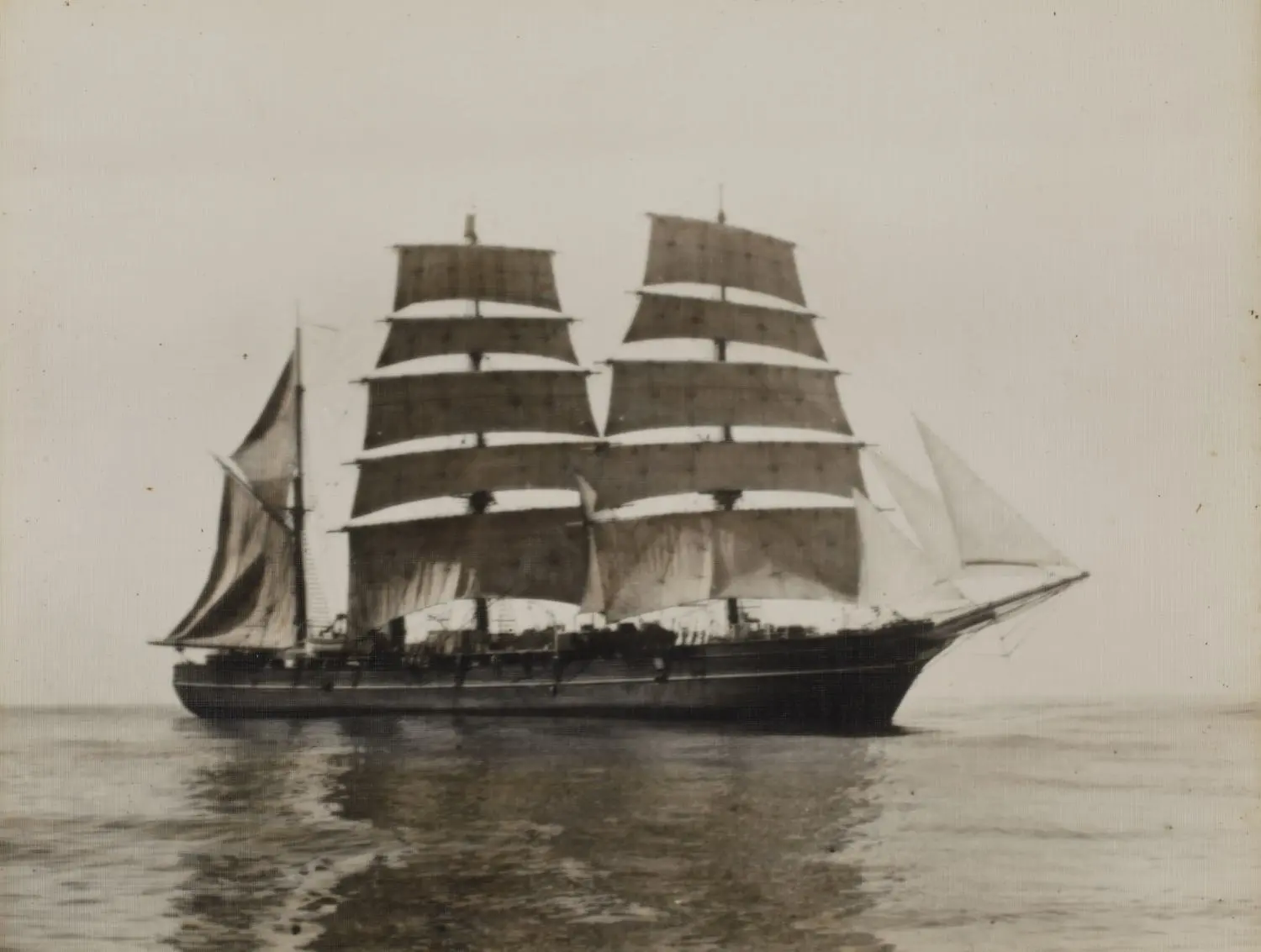 Photograph - The Ship Discovery, BANZARE Voyage 1, Antarctica, 1929-1930
