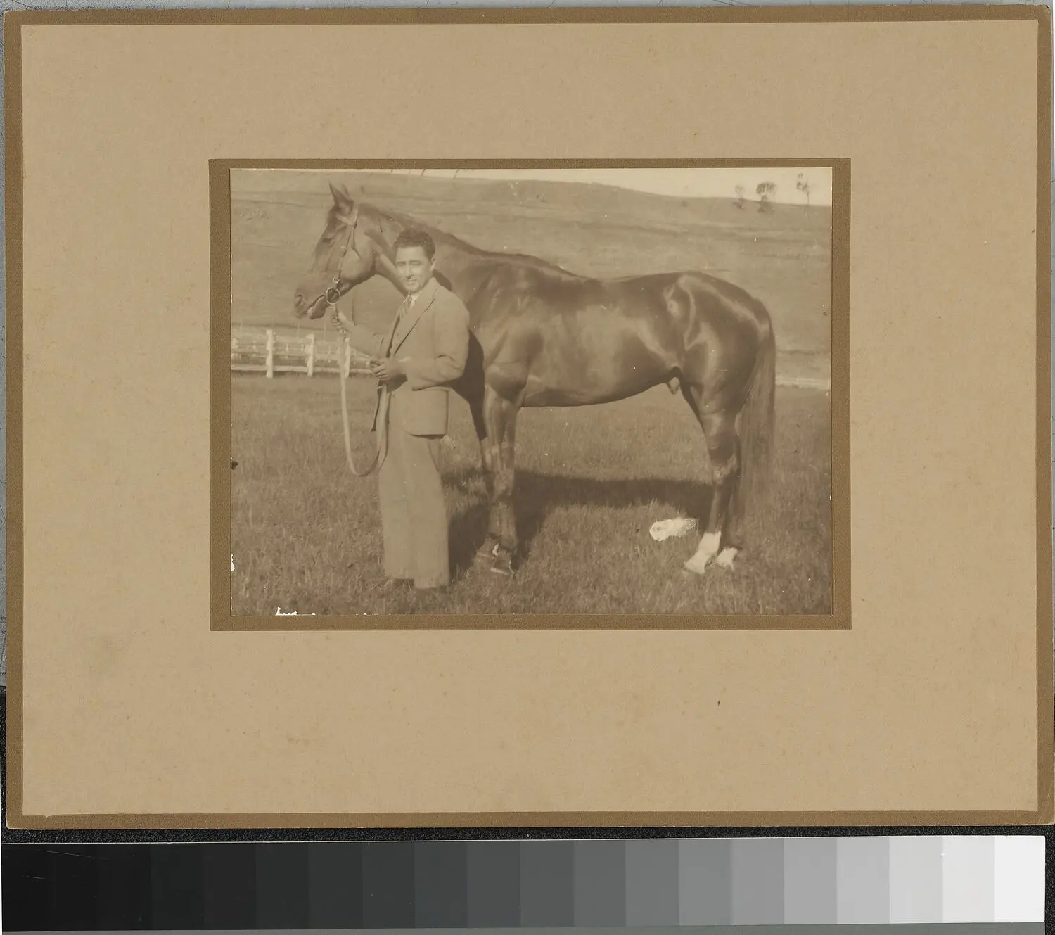 Photograph - Phar Lap & Mark Friend, 1931