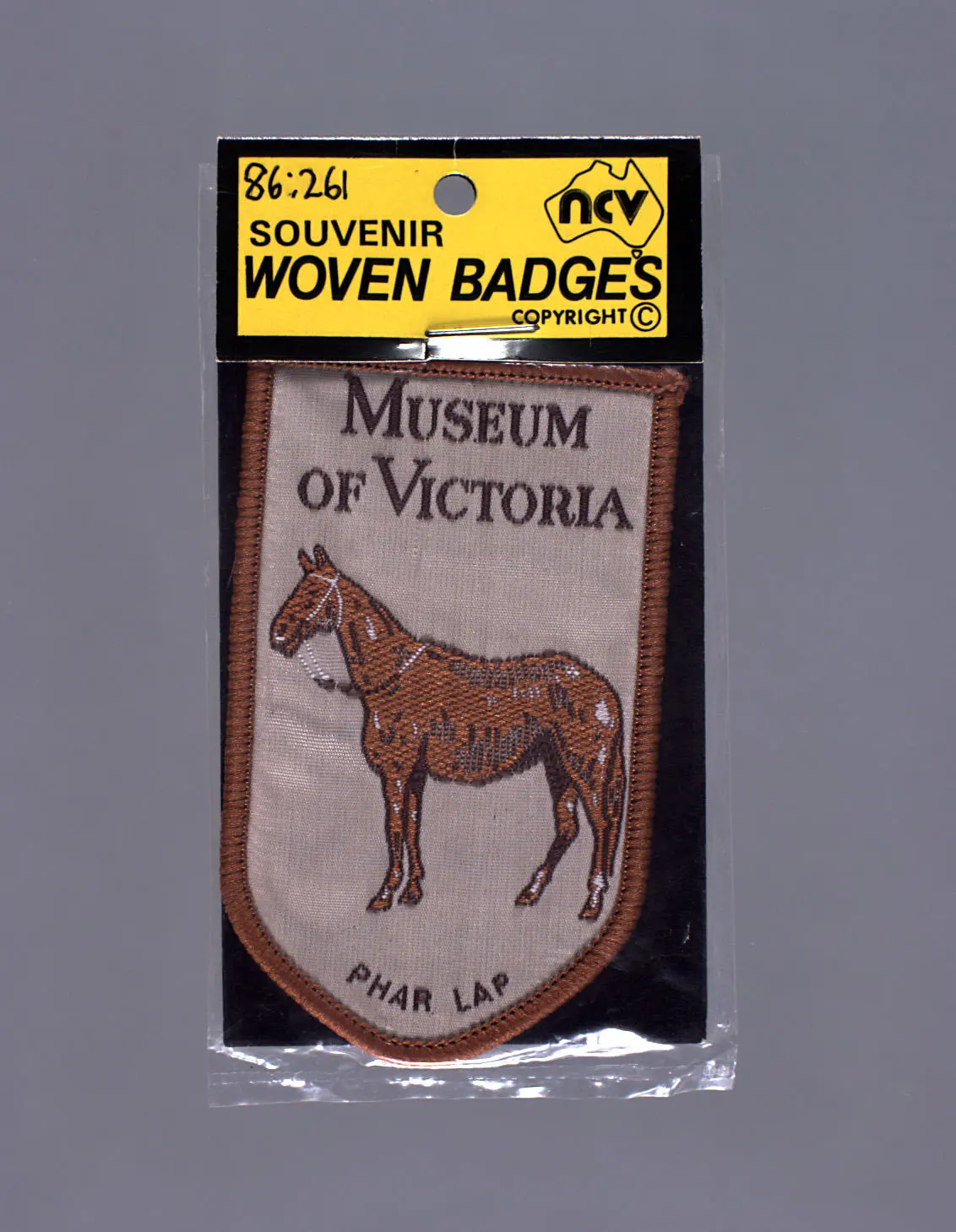 Cloth Badge - Phar Lap, 1986