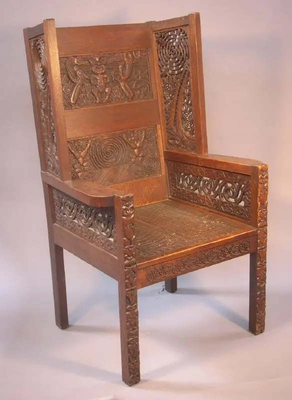 Chair; Maori design