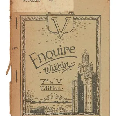 'Enquire Within' cook booklet