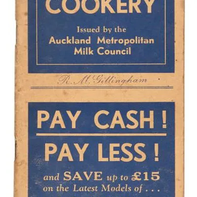 'Milk in Cookery' booklet