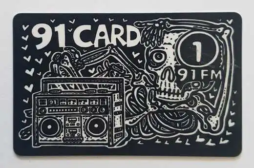 Radio One subscriber card, 2011