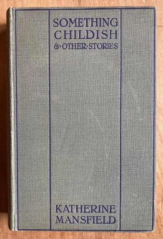Cover of 'Something Childish and Other Stories' by Katherine Mansfield