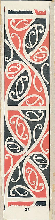 Rafter Decoration Pattern Photomechanical