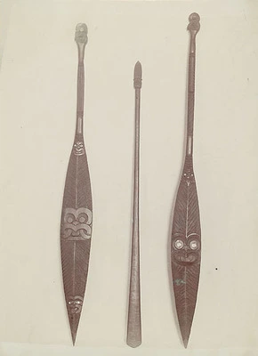 Maori Ceremonial Paddle Called Patu Designs