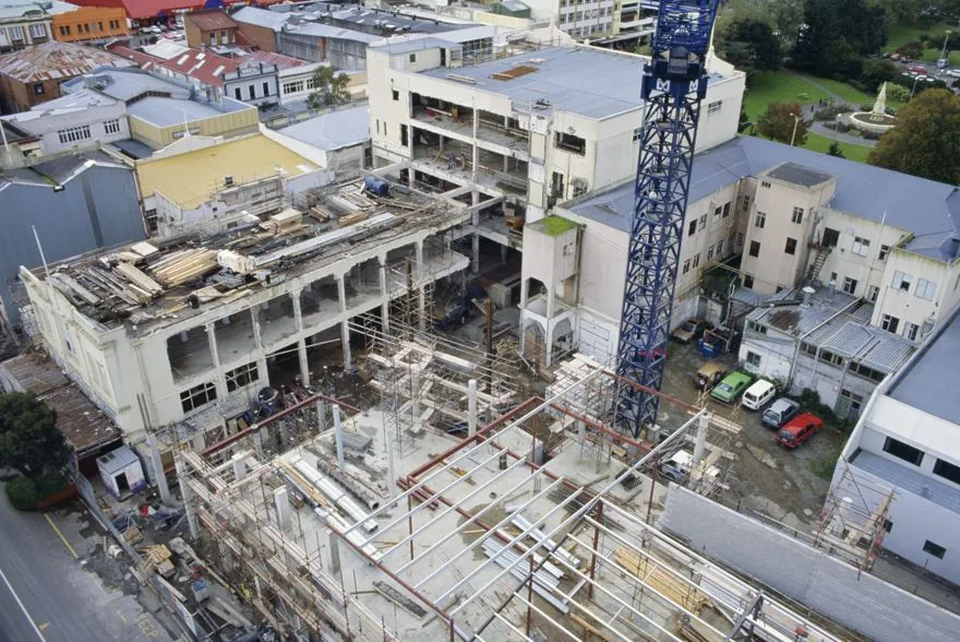 Construction of new Palmerston North City Library